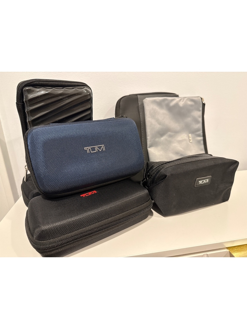 Delta Travel and Organizer Pouches Set of 8